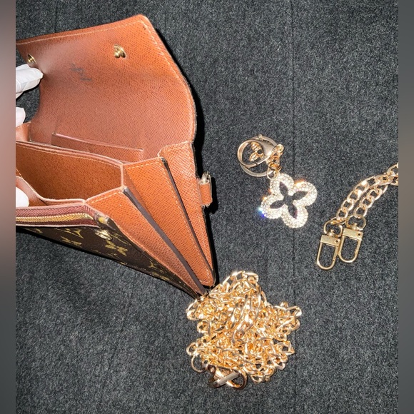 ✅AUTHENTIC LV ACCORDION LONG WALLET LOUIS VUITTON - Picture 11 of 14